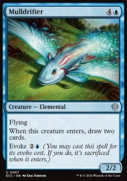 Mulldrifter - Commander: Lorwyn Eclipsed (Uncommon) [ECC-67]