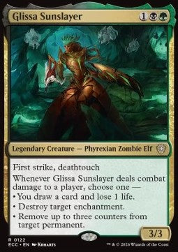 Glissa Sunslayer - Commander: Lorwyn Eclipsed (Rare) [ECC-122]