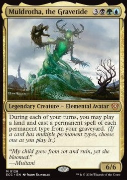Muldrotha, the Gravetide - Commander: Lorwyn Eclipsed (Mythic) [ECC-128]