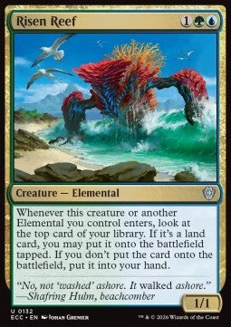Risen Reef - Commander: Lorwyn Eclipsed (Uncommon) [ECC-132]