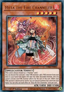 Hiita the Fire Channeler - THE CHRONICLES DECK: Spirit Charmers (All-Foil Edition) (Ultra Rare) [CH02-010]