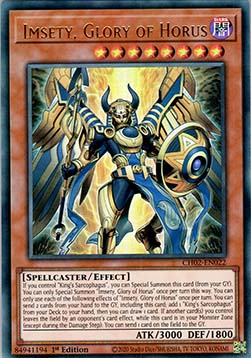 Imsety, Glory of Horus - THE CHRONICLES DECK: Spirit Charmers (All-Foil Edition) (Ultra Rare) [CH02-022]