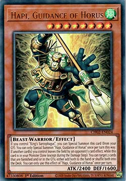 Hapi, Guidance of Horus - THE CHRONICLES DECK: Spirit Charmers (All-Foil Edition) (Ultra Rare) [CH02-024]