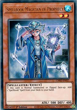 Spellbook Magician of Prophecy - THE CHRONICLES DECK: Spirit Charmers (All-Foil Edition) (Ultra Rare) [CH02-027]