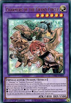 Charmers of the Grand Circle (V.1 - Ultra Rare) - THE CHRONICLES DECK: Spirit Charmers (All-Foil Edition) (Ultra Rare) [CH02-041]