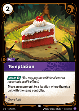 Temptation - Spiritforged (Common) [SFD-129]