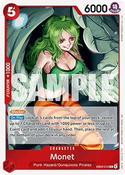 Monet (EB03-010) (V.1) - Heroines Edition (Rare) [EB03-010]