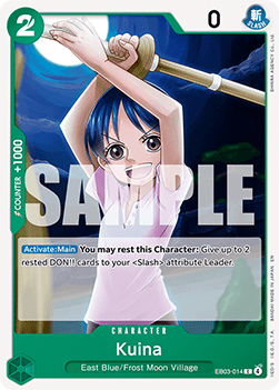 Kuina (EB03-014) (V.1) - Heroines Edition (Common) [EB03-014]