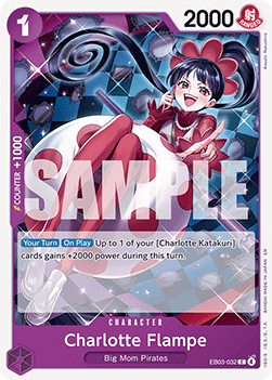 Charlotte Flampe (EB03-032) (V.1) - Heroines Edition (Common) [EB03-032]