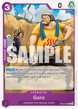 Goro (OP15-065) - Adventure on Kami’s Island (Common) [OP15-065]