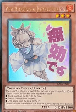 Ash Blossom & Joyous Spring (V.1 - Ultra Rare) - Rarity Collection 5 (Ultra Rare) [RA05-091]