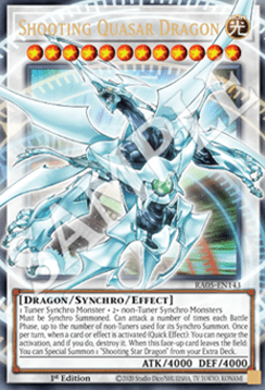Shooting Quasar Dragon (V.1 - Ultra Rare) - Rarity Collection 5 (Ultra Rare) [RA05-143]