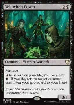 Veinwitch Coven - Commander: Secrets of Strixhaven (Rare) [SOC-228]