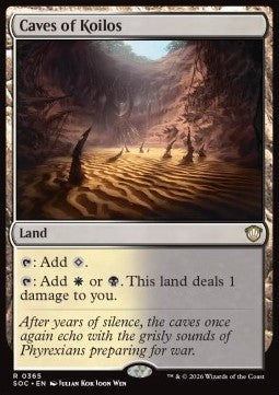 Caves of Koilos - Commander: Secrets of Strixhaven (Rare) [SOC-365]