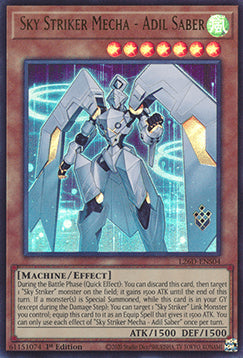 Sky Striker Mecha - Adil Saber - Legendary Modern Decks 2026 (Ultra Rare) [L26D-S04]