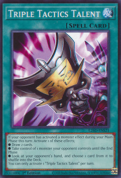 Triple Tactics Talent (V.1 - Common) - Legendary Modern Decks 2026 (Common) [L26D-S21]