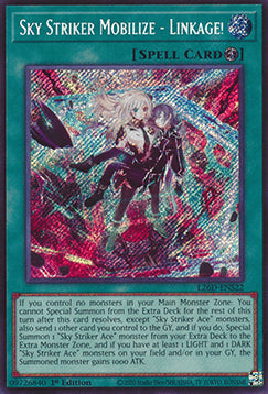 Sky Striker Mobilize - Linkage! (V.2 - Secret Rare) - Legendary Modern Decks 2026 (Secret Rare) [L26D-S22]