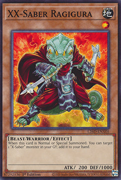 XX-Saber Ragigura - Legendary Modern Decks 2026 (Common) [L26D-X05]