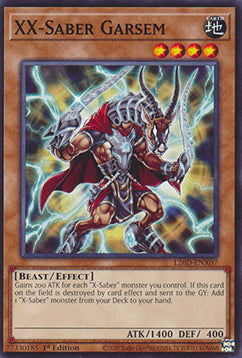 XX-Saber Garsem - Legendary Modern Decks 2026 (Common) [L26D-X07]