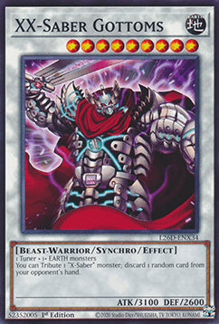 XX-Saber Gottoms - Legendary Modern Decks 2026 (Common) [L26D-X34]