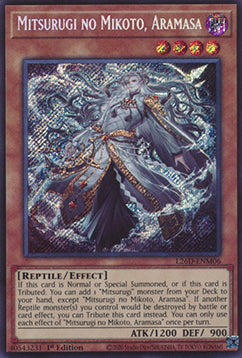 Mitsurugi no Mikoto, Aramasa (V.2 - Secret Rare) - Legendary Modern Decks 2026 (Secret Rare) [L26D-M06]