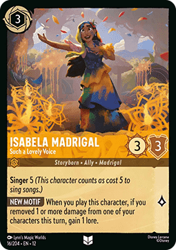 Isabela Madrigal - Such a Lovely Voice (V.1)