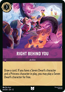 Right Behind You