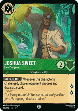 Joshua Sweet - Field Surgeon