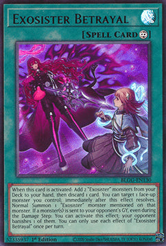 Exosister Betrayal (V.1 - Ultra Rare)