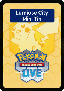 Live Code Card: Lumiose City Mini Tin
